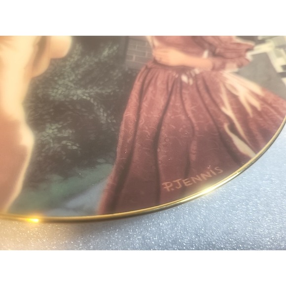 GONE WITH THE WIND The End Of An Era, Limited Edition Vintage PLATE Paul Jennis - Picture 3 of 6